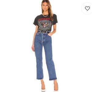 Levi's Ribcage Straight Jeans In Georgie Size 30